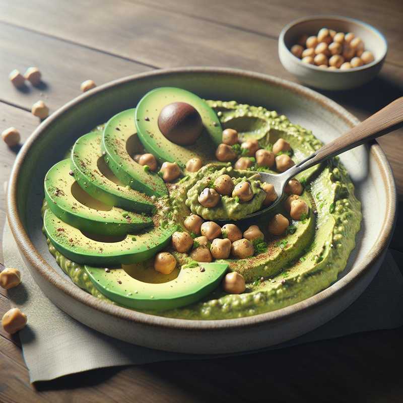 Avocado and Chickpea Hummus