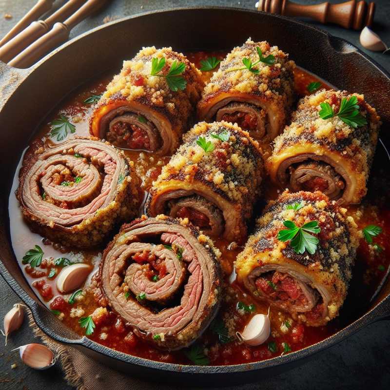 Involtini di carne