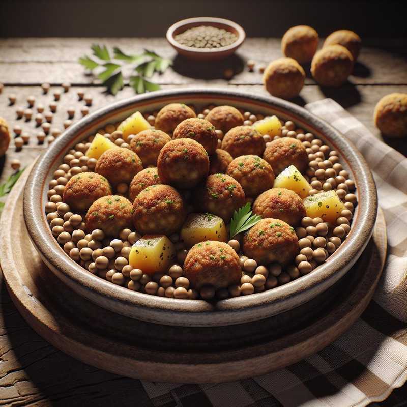 Polpette di lenticchie e patate