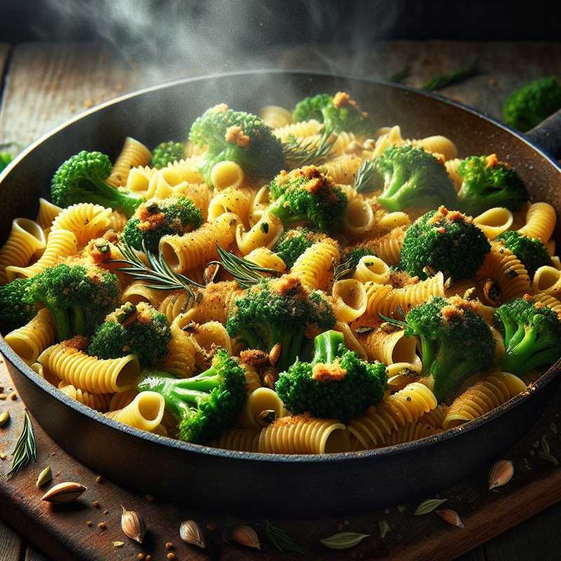 Pasta with arriminati broccoli