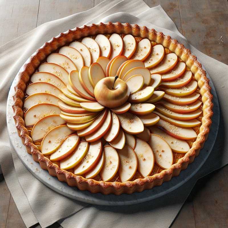 Apple Tart Without Butter