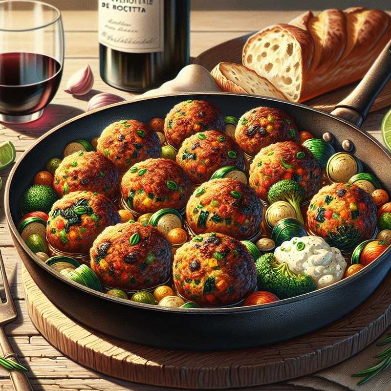 Polpette di verdure e ricotta