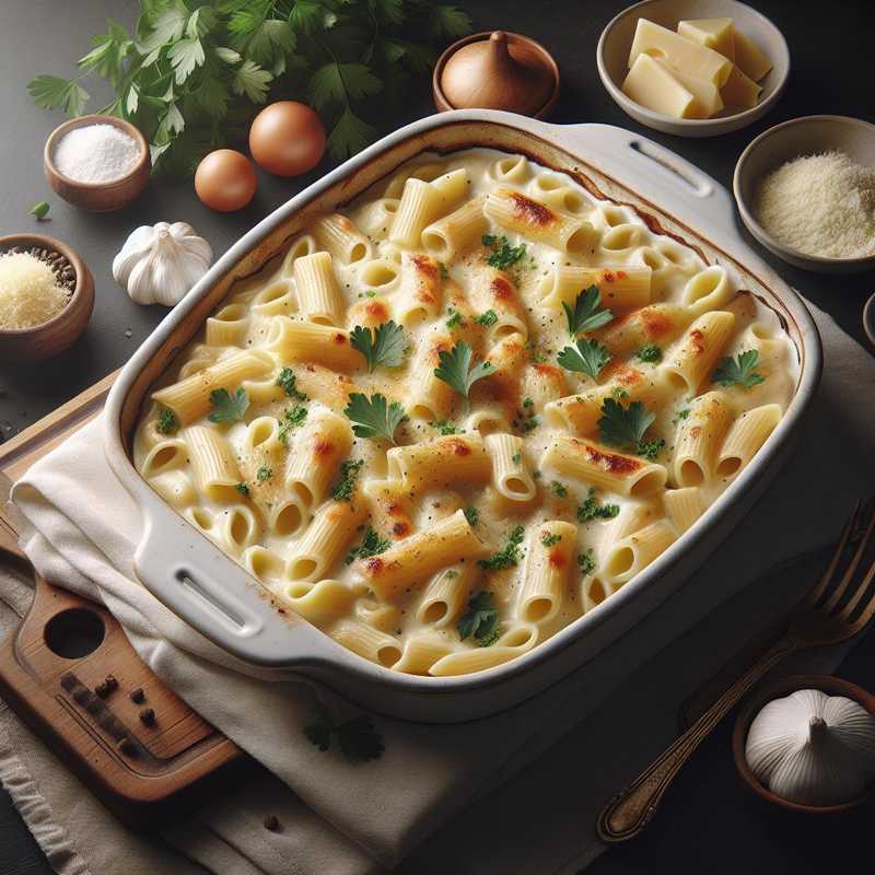 White Baked Pasta