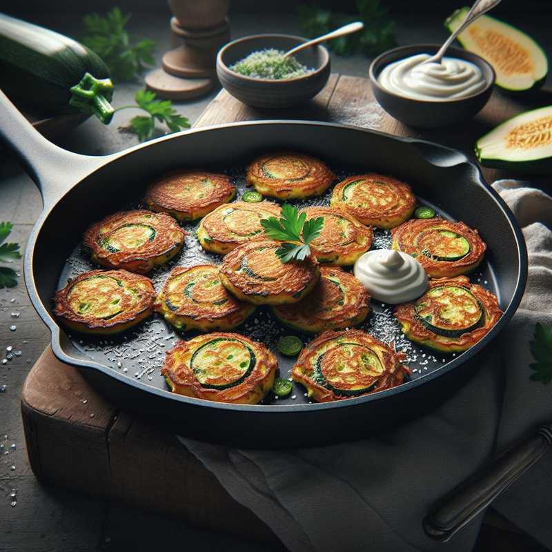 Frittatine di zucchine