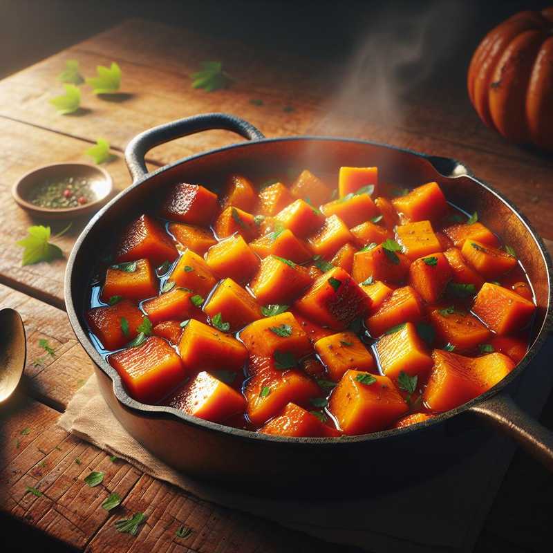 Zucca in agrodolce