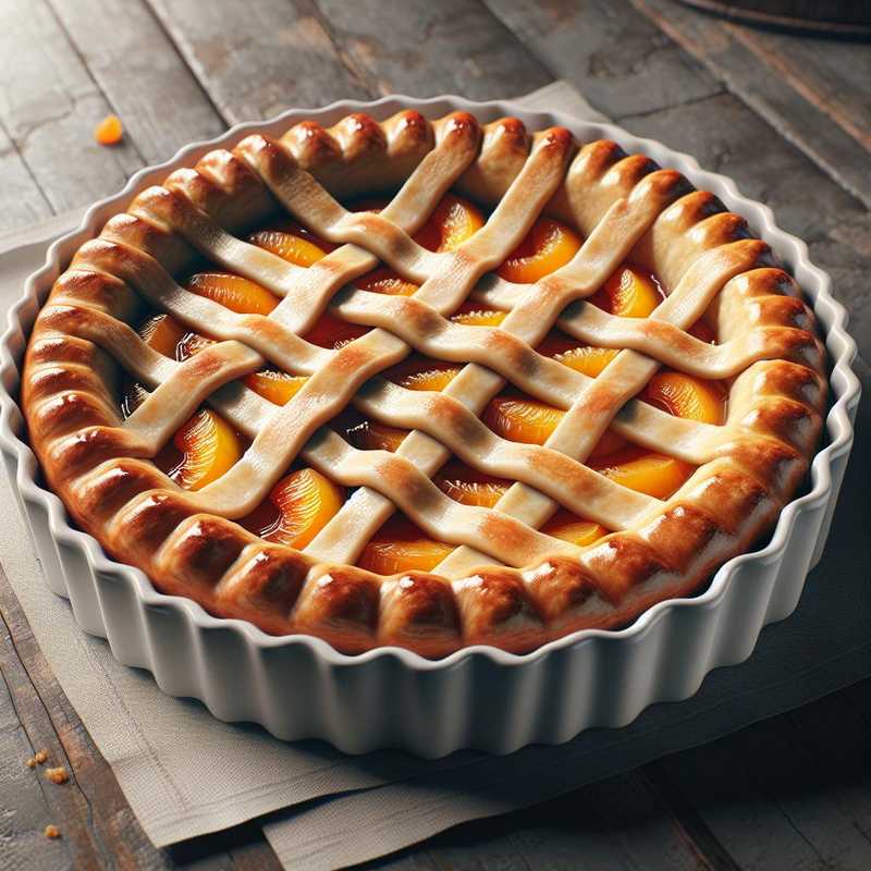 Crostata alle pesche