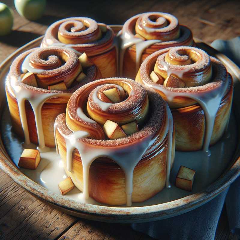 Cinnamon roll alle mele