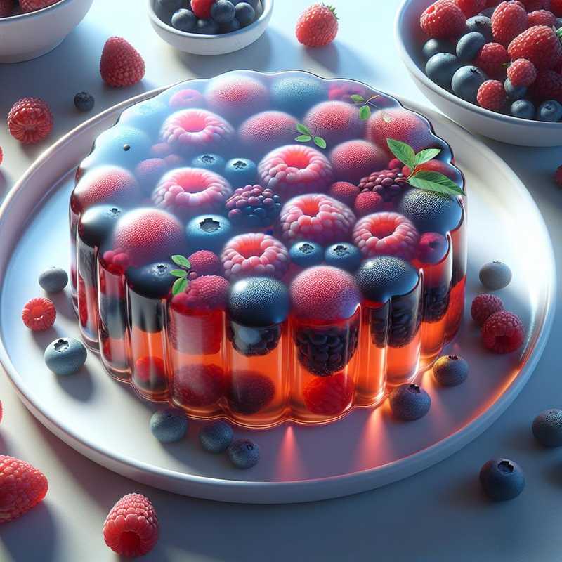 Aspic ai frutti di bosco