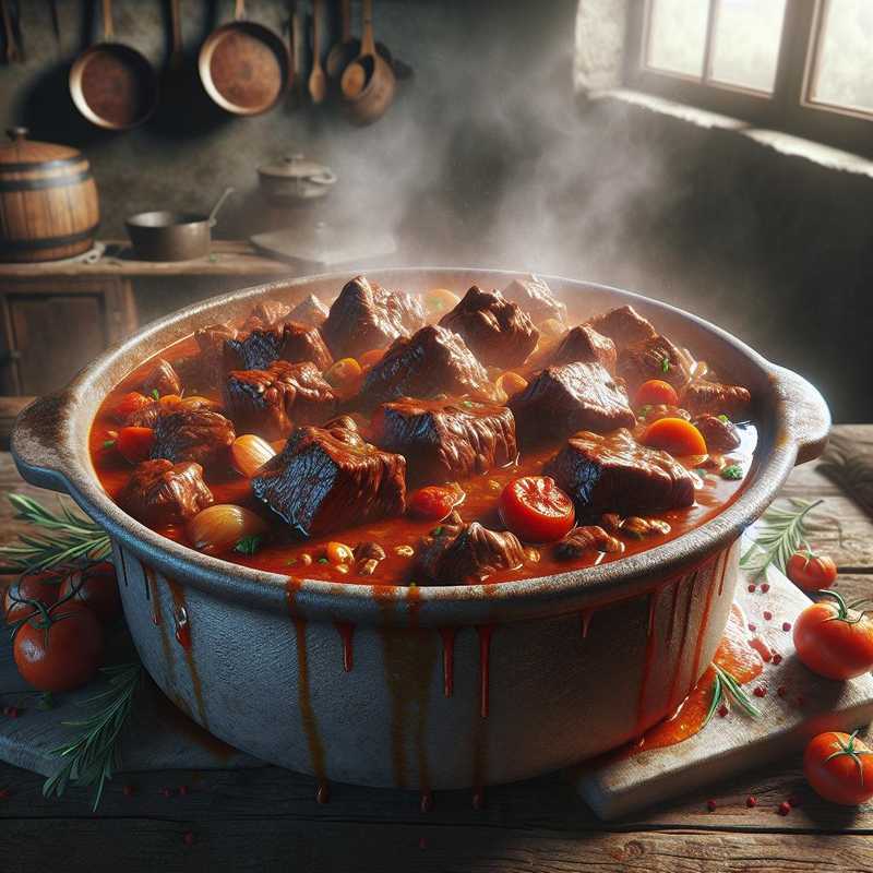 Beef stew with beer