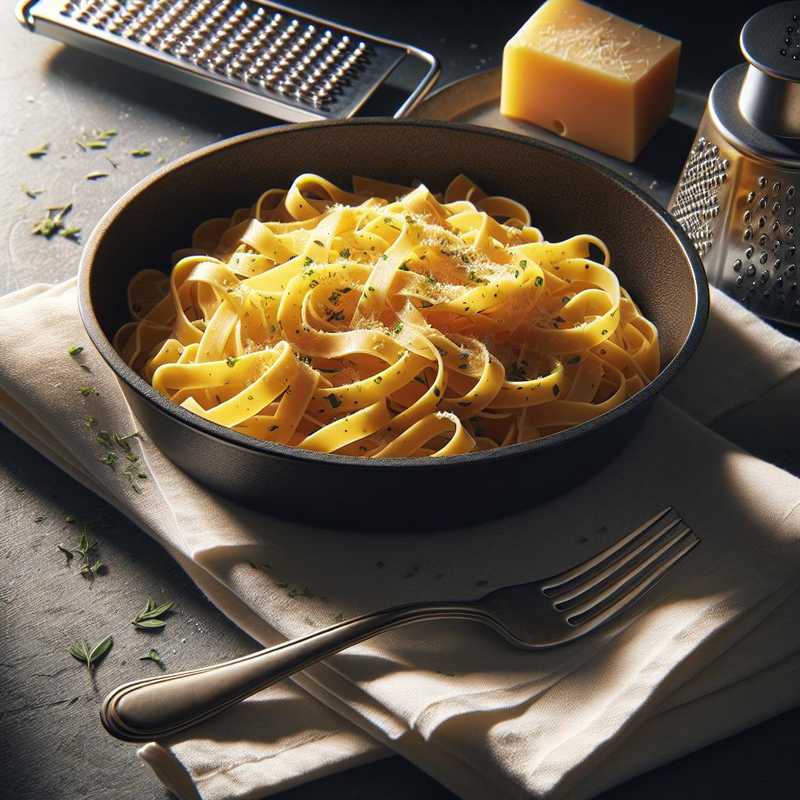 Tagliatelle mimosa