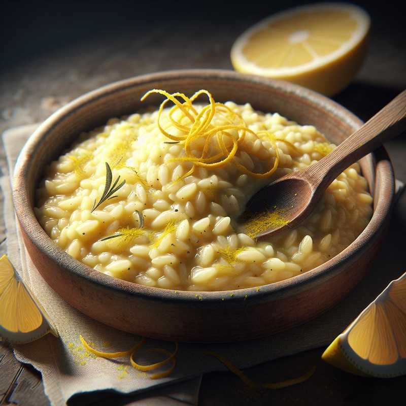 Risotto al limone