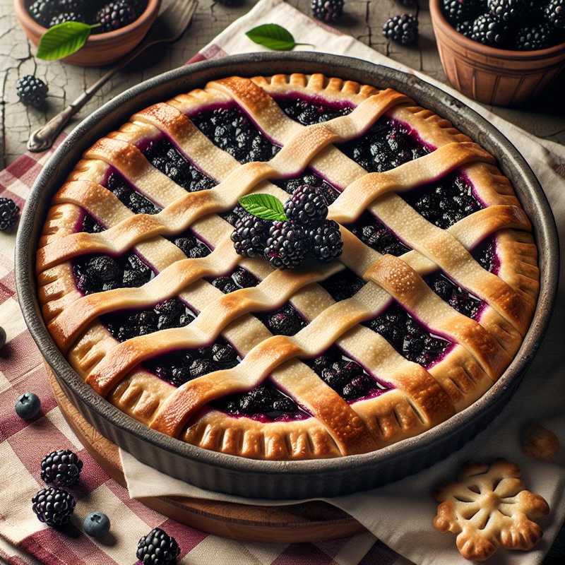 Crostata di more