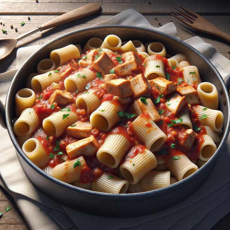 Paccheri con Ragù di Pesce Spada