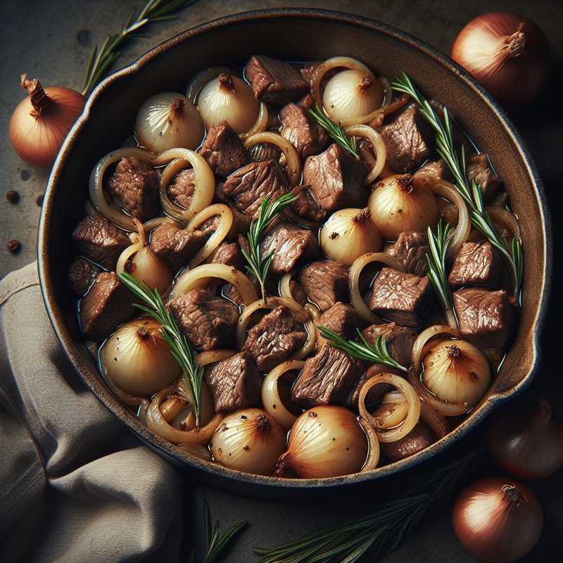 Stew with Borettane onions