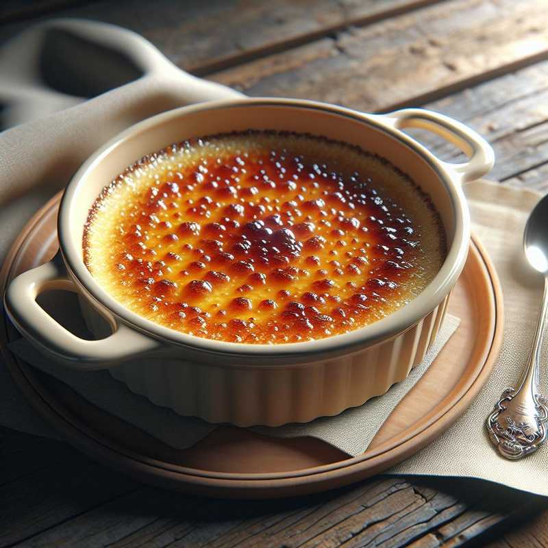 Crème brulée al parmigiano