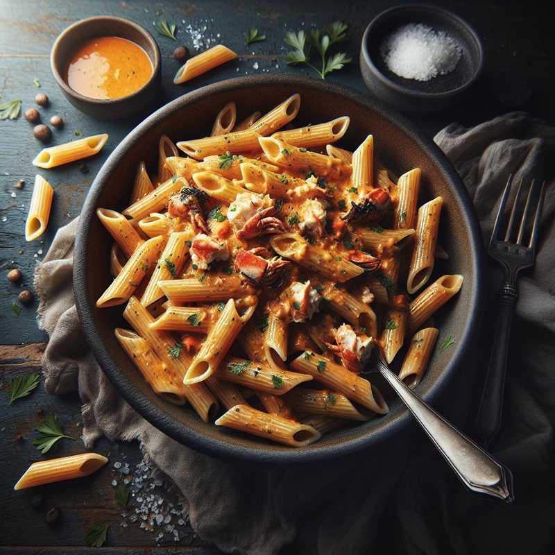 Penne alla polpa di granchio