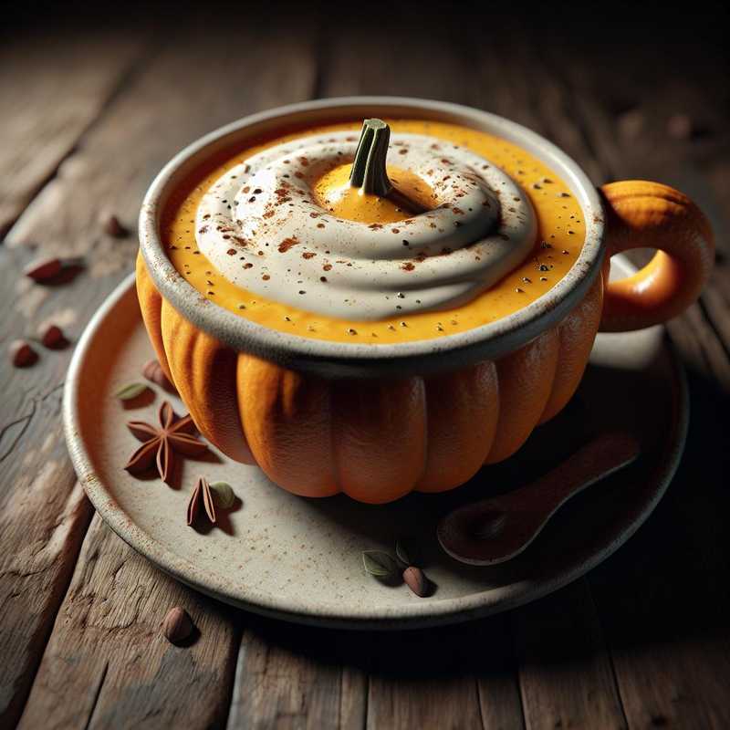 Cappuccino di zucca