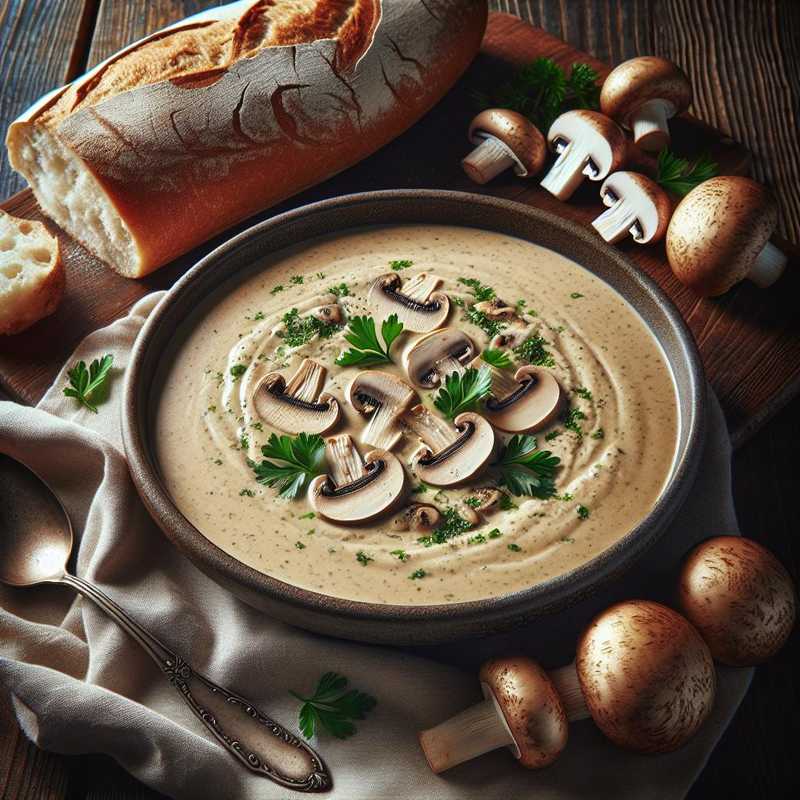 Mushroom Velvet Soup