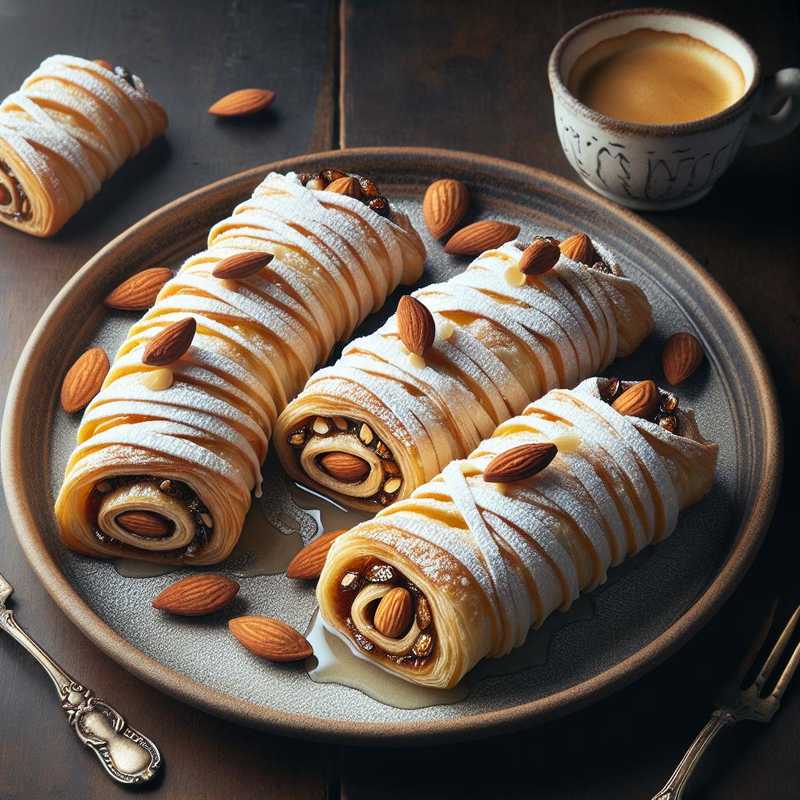 Mummie dolci di sfoglia