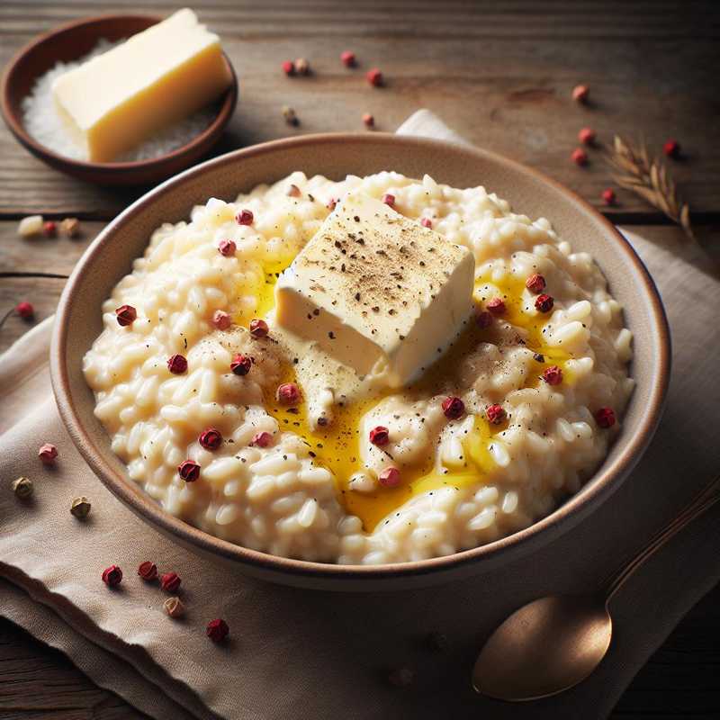 Risotto mascarpone e pepe rosa