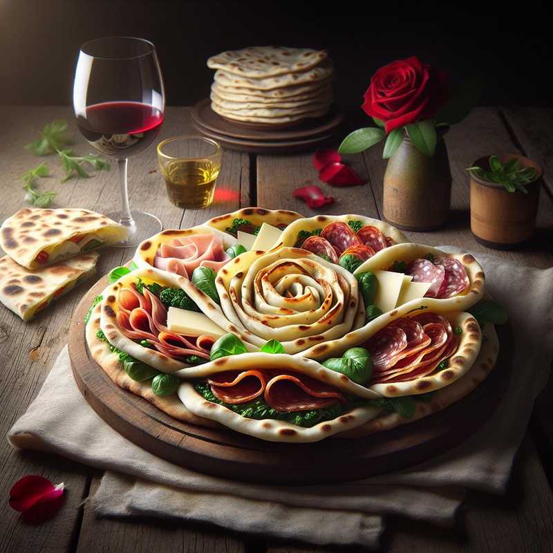 Rose di piadina