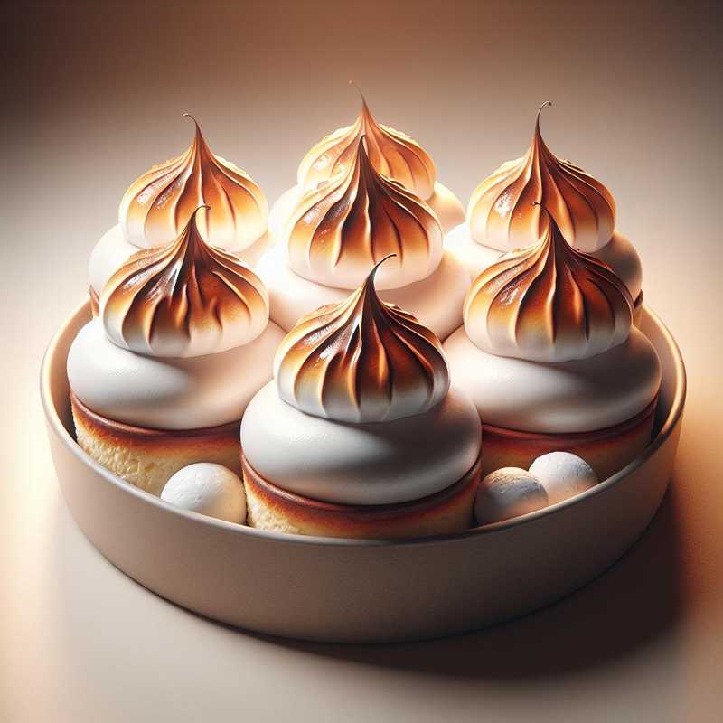 Mini baked Alaska