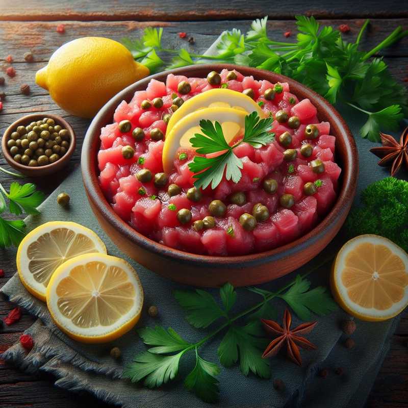 Tartare di tonno fresco