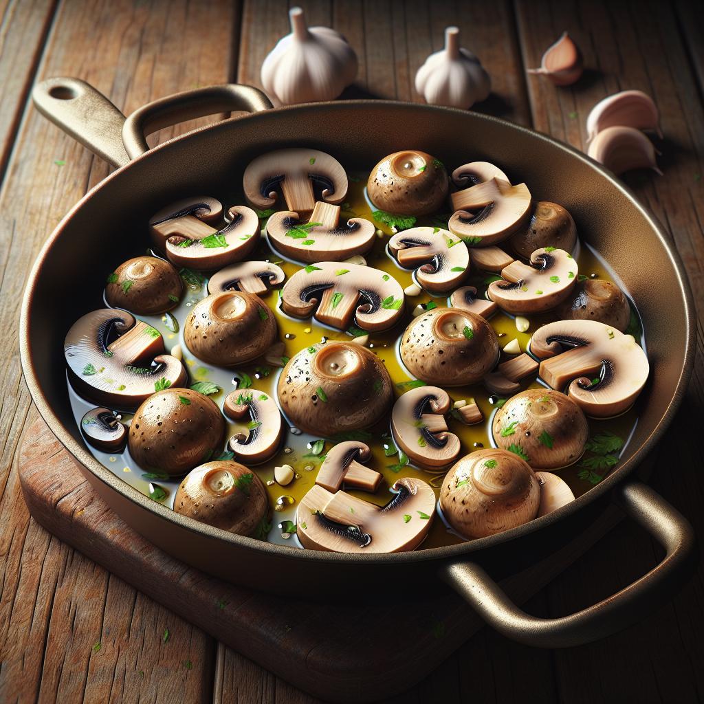 Sautéed Mushrooms - Home