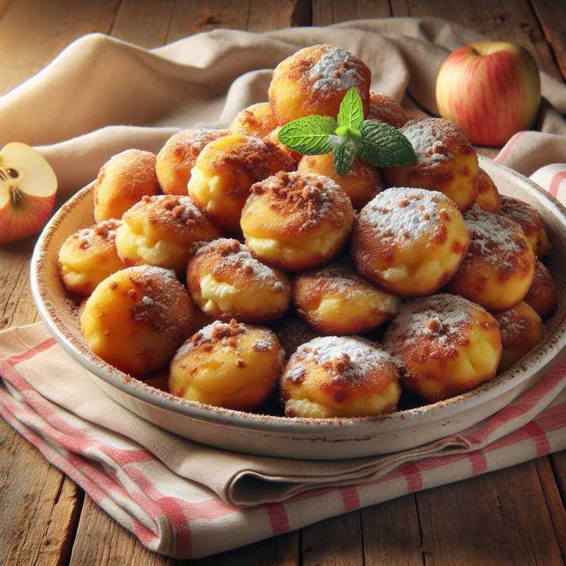 Apple and Ricotta Fritters