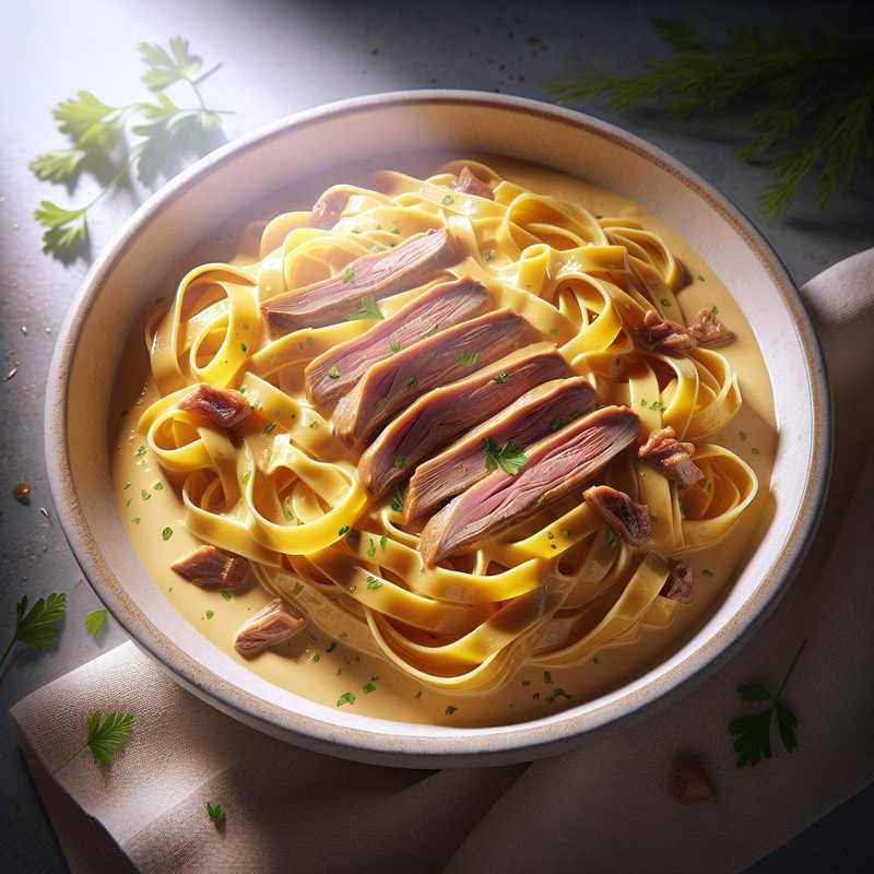 Tagliatelle all'anatra