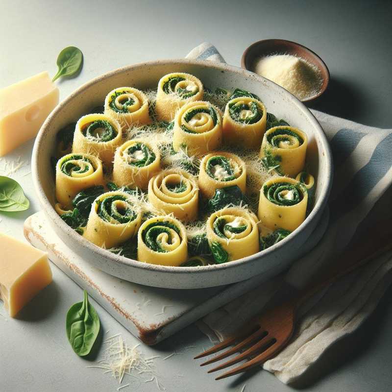 Girelle ricotta e spinaci