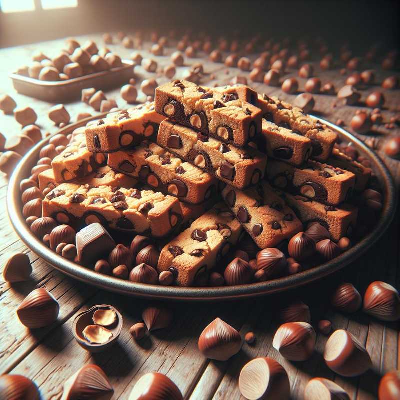 Biscotti cioccolatelli alle nocciole