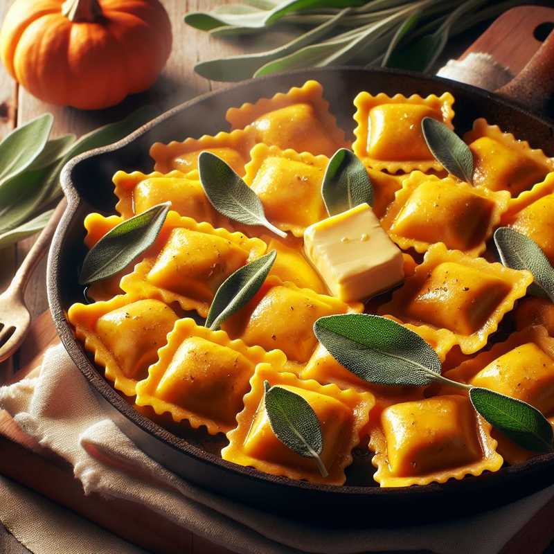 Tortelli di zucca burro e salvia