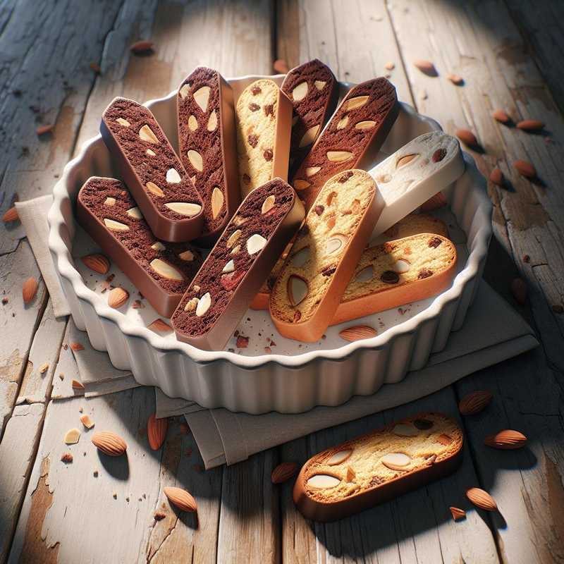 Biscotti bicolore