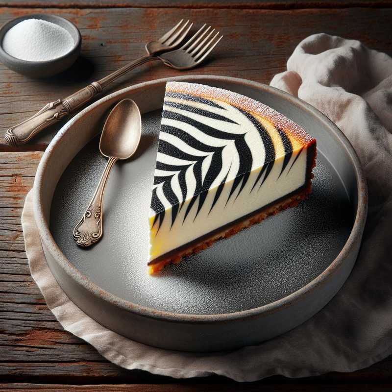 Zebra-striped Cheesecake