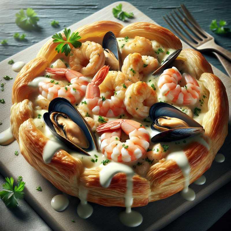 Vol au vent al sapore di mare