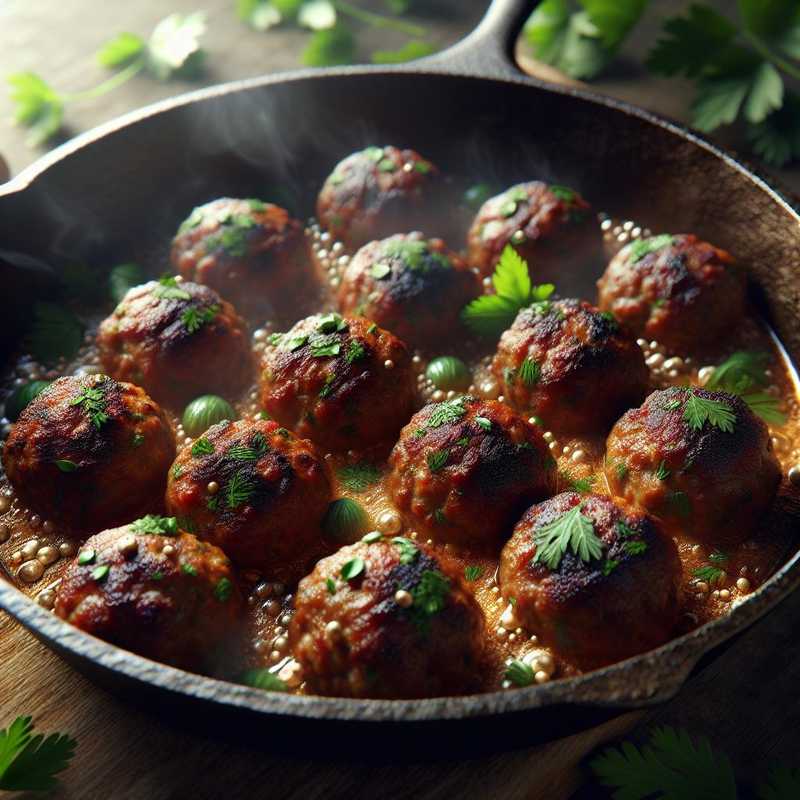 Kofta (Middle Eastern meatballs)