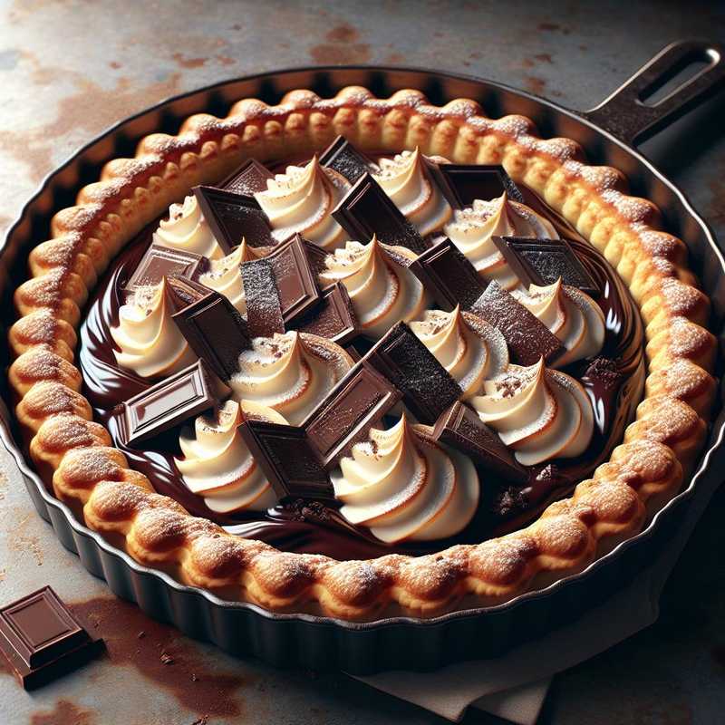 Crostata mascarpone e cioccolato