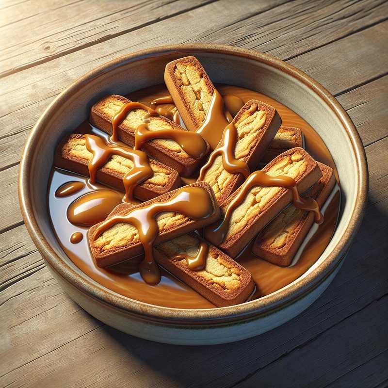 Biscotti al dulce de leche