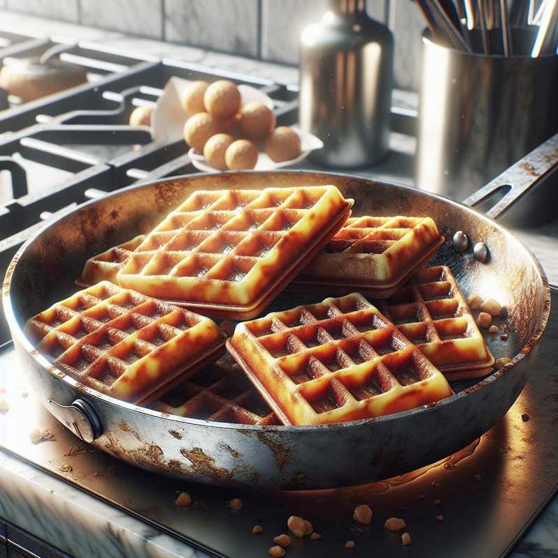 Waffle salati