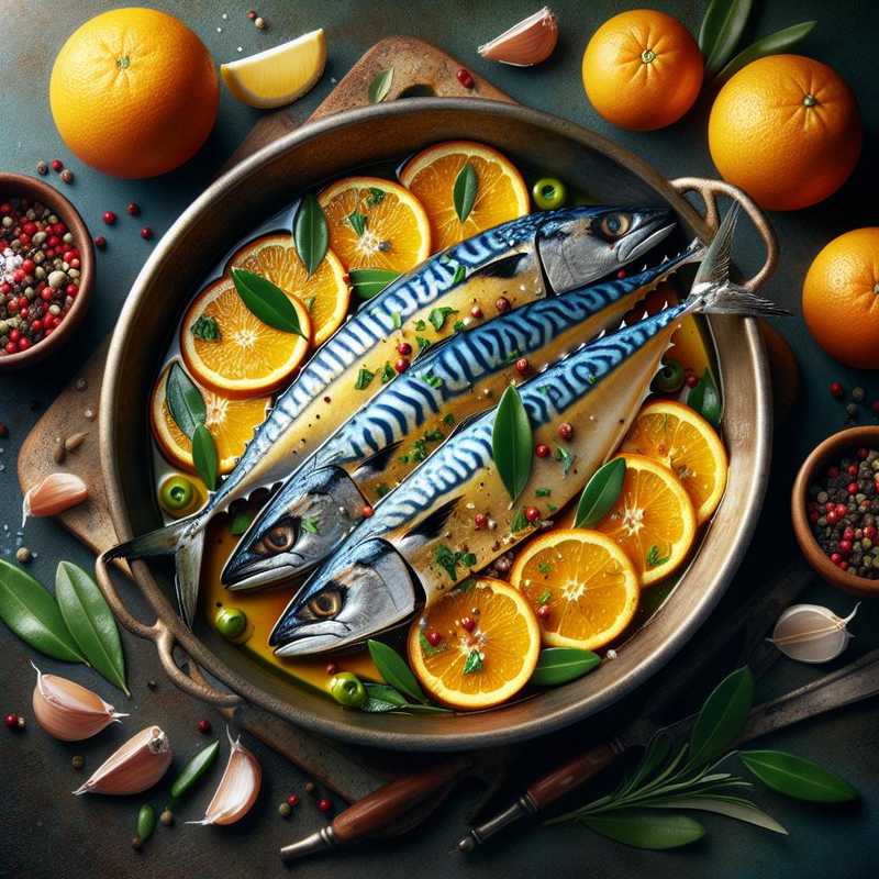 Mackerel with Orange