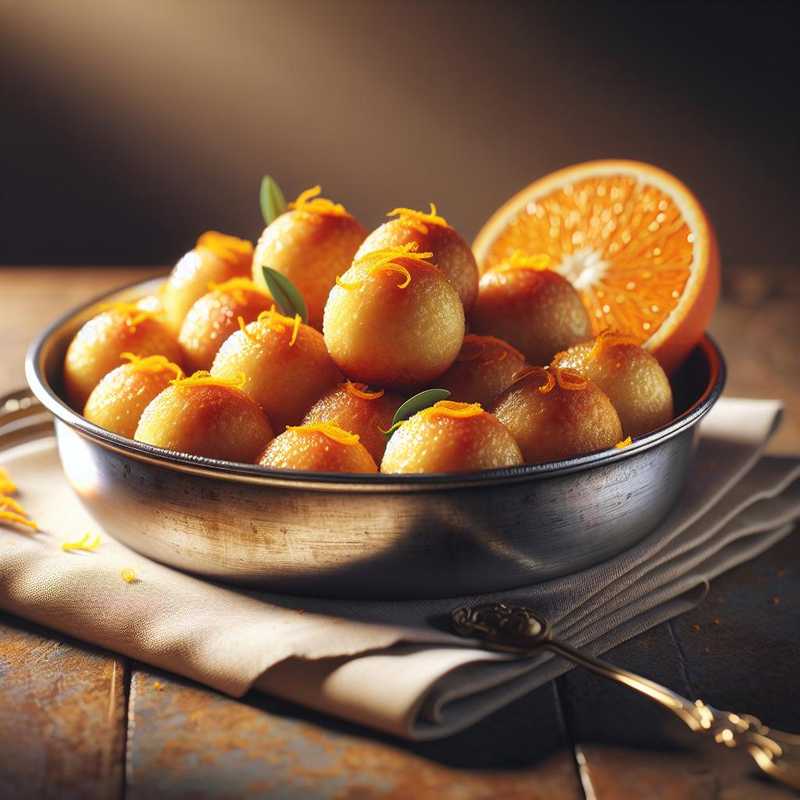 Almond and Orange Balls