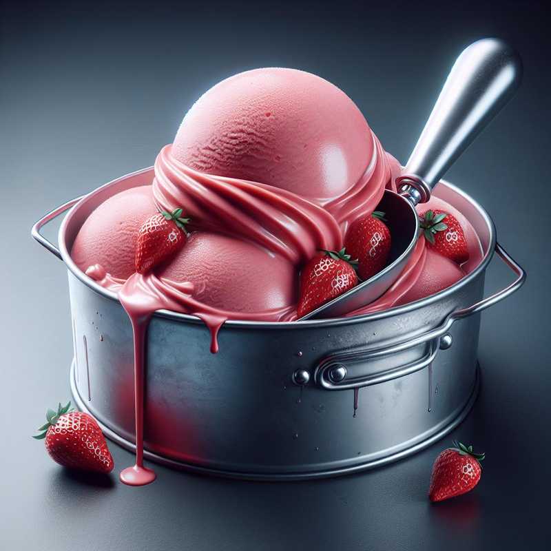 Gelato alla fragola