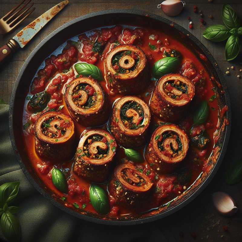 Involtini alla pizzaiola