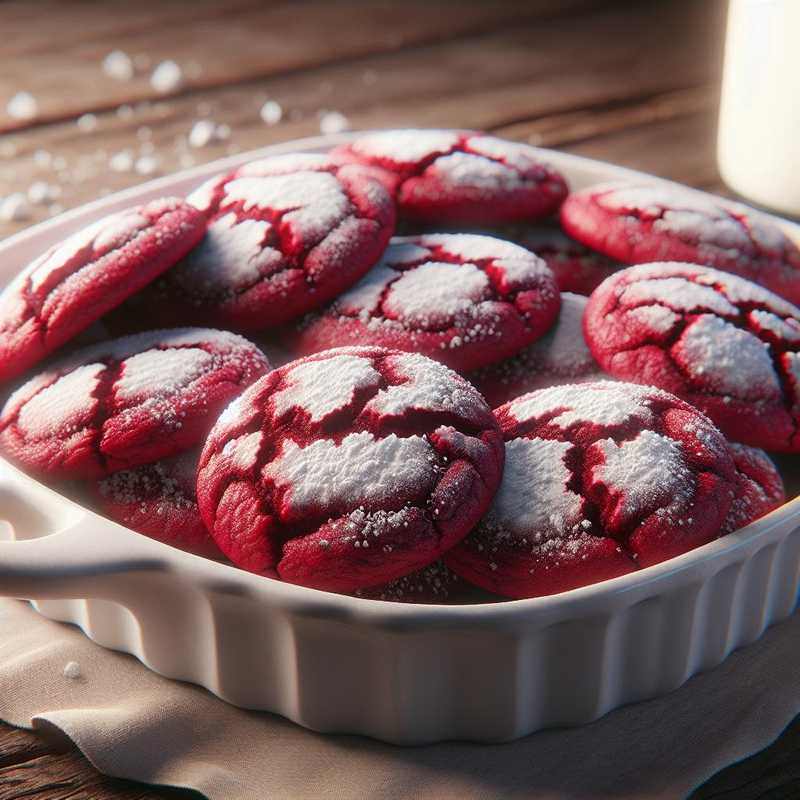 Red velvet cookies