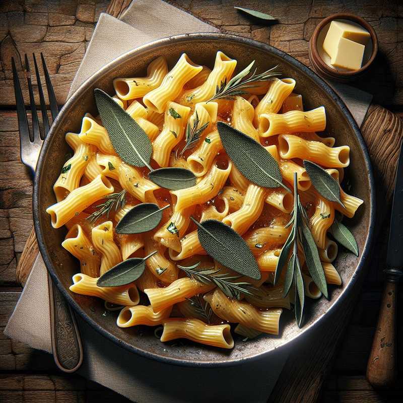 Pasta butter and sage