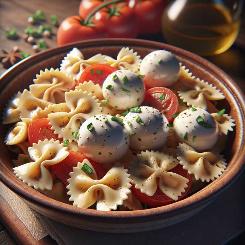 Farfalle mozzarellose