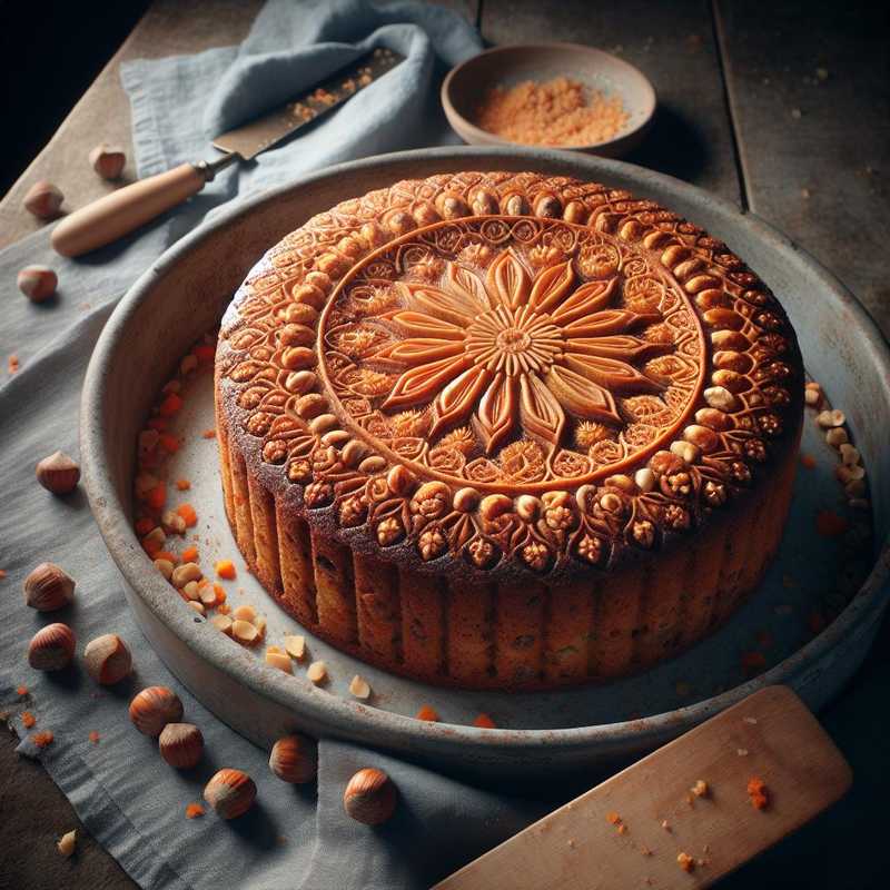 Carrot and Hazelnut Cake