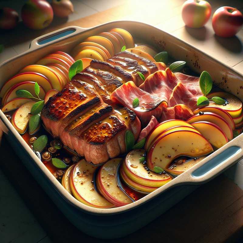 Spianatine with Apples and Speck