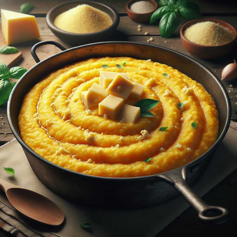 Polenta concia